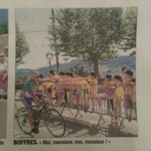 Photo parue sur édition du Dauphiné Libéré