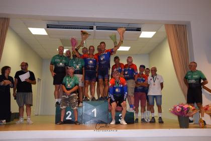 Un beau dimanche entre performance et convivialité, à Saint Didier en Bresse, pour le championnat par équipes de contre-la-montre FSGT71